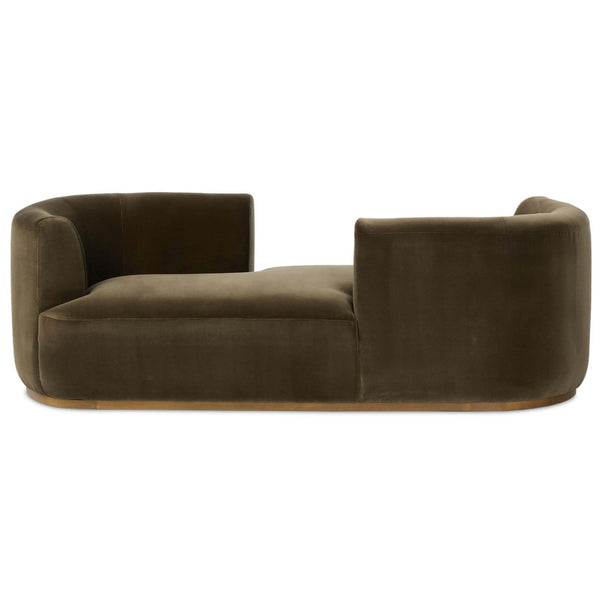 Home Fashion Deandra Tete A Tete Chaise Surrey Olive