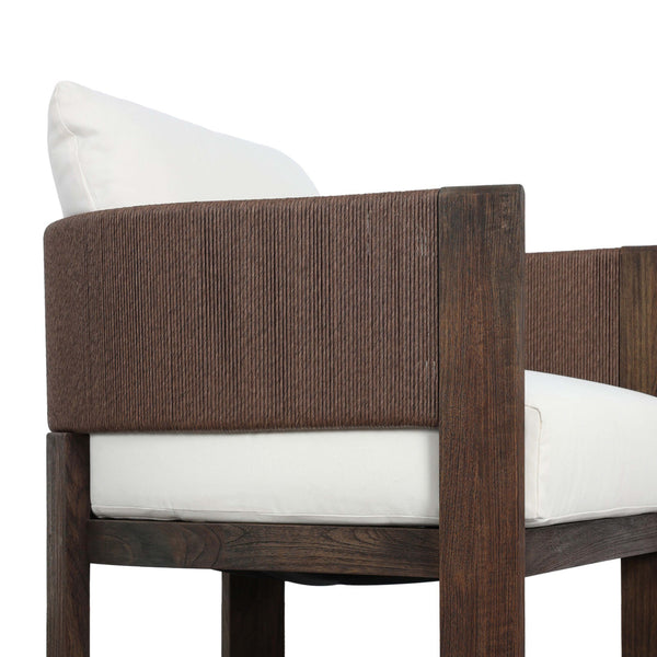 Home Fashion Delancy Outdoor Chair Arashi Salt By Four Hands