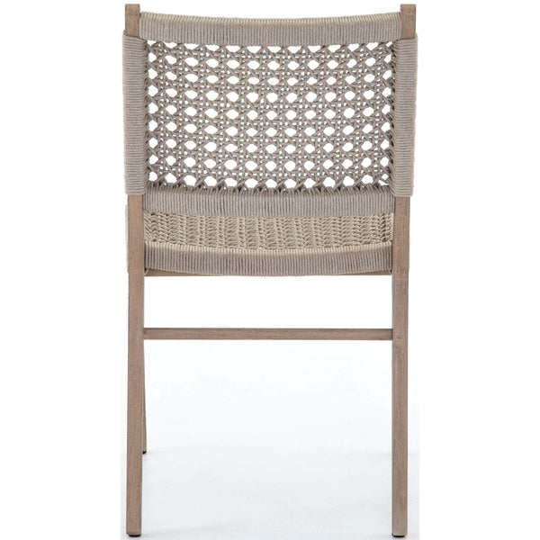 Home Fashion Delmar Outdoor Dining Chair Washed Brown Set Of 2 By Four Hands