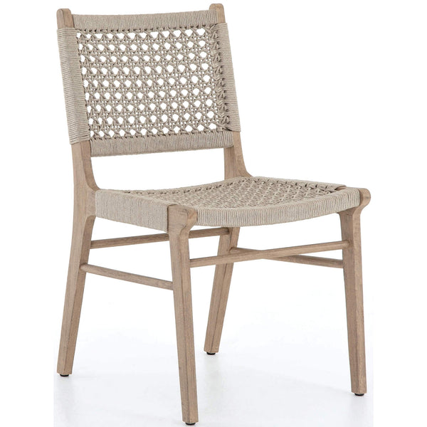 home fashion Delmar Outdoor Dining Chair Washed Brown Set of 2 by Four Hands