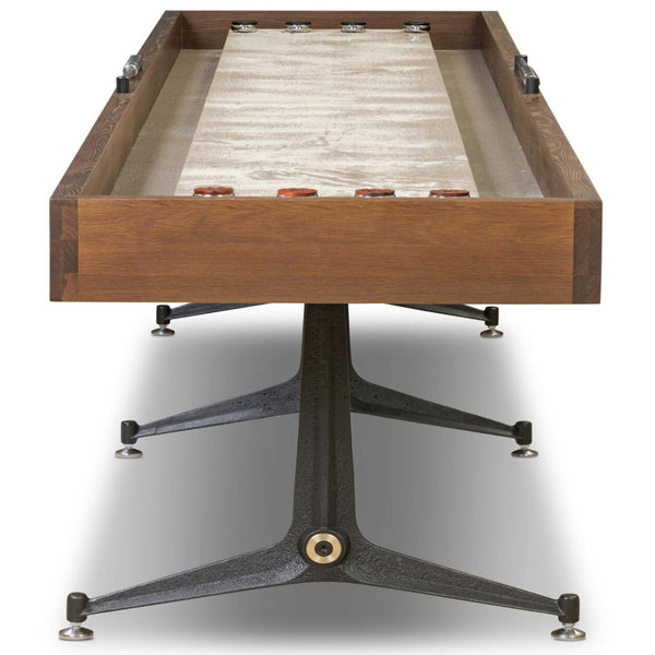 Home Fashion District Eight Large Shuffleboard Table Smoked Oak By Four Hands