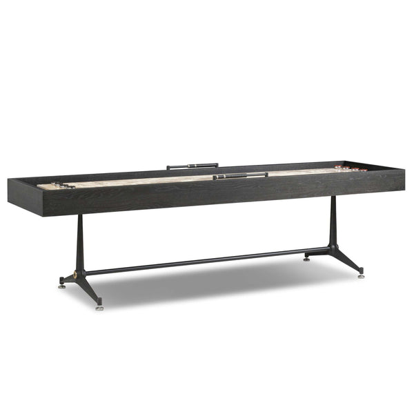 home fashion District Eight Small Shuffleboard Table Black by Four Hands