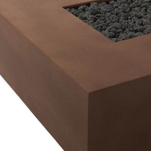 Home Fashion Donovan Outdoor Propane Fire Table Clay Concrete By Four Hands