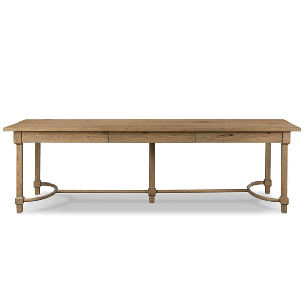 Home Fashion Edison Dining Table Worn Oak By Amber Lewis X Four Hands