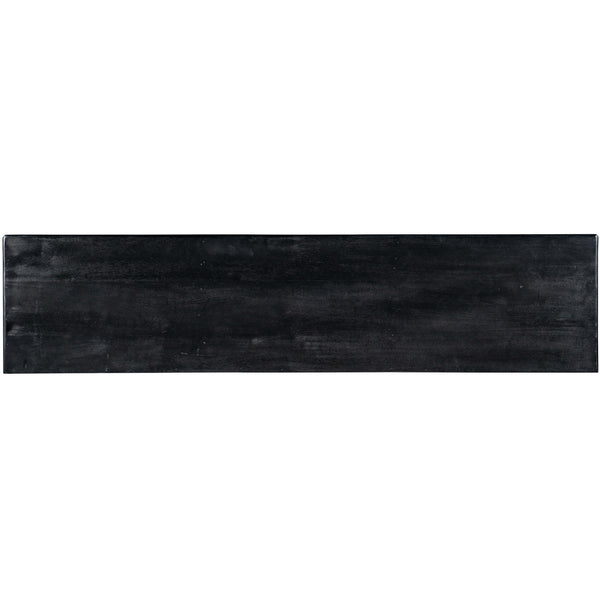 Home Fashion Edlow Entertainment Console Distressed Black