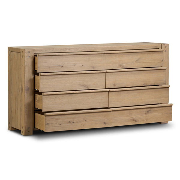 Home Fashion Emmer 8 Drawer Dresser Aged Smoked By Four Hands