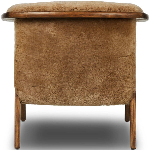 Home Fashion Fabian Chair Desert Shearling By Four Hands