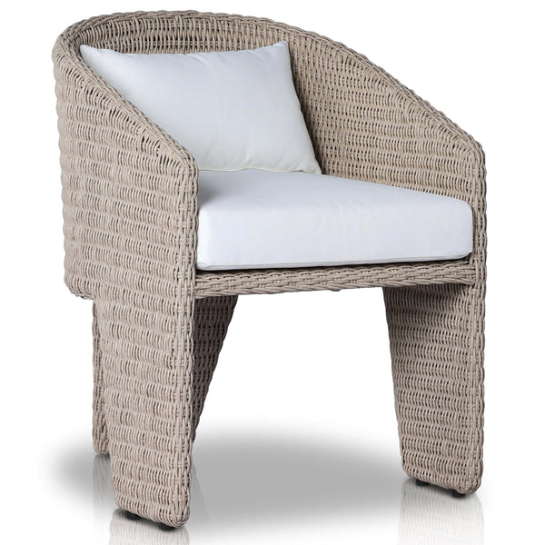 home fashion Fae Outdoor Dining Chair Vintage White by Four Hands