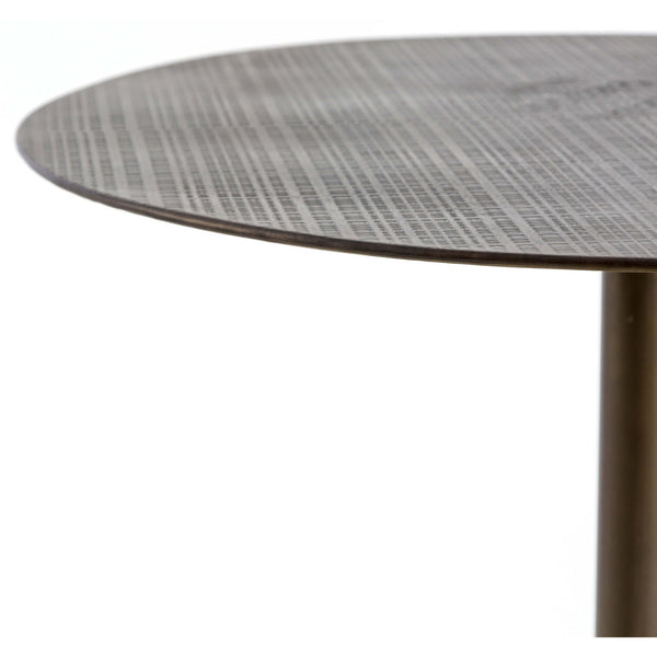 Home Fashion Fannin Bar Table Aged Brass By Four Hands