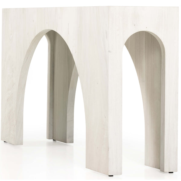 Home Fashion Fausto Console Table Bleached Guanacaste By Four Hands