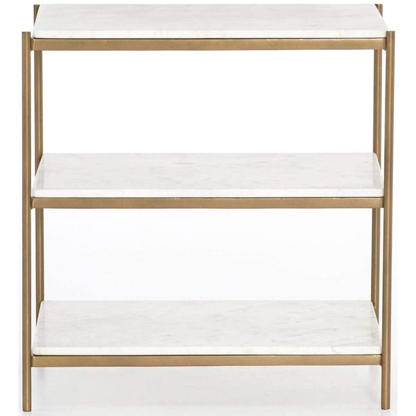 Home Fashion Felix Nightstand Antique Brass By Four Hands