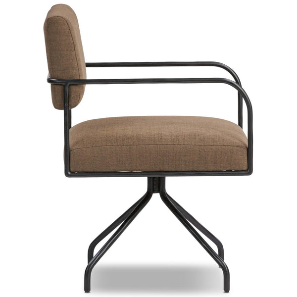 Home Fashion Fenn Desk Chair Nomad Mushroom By Four Hands