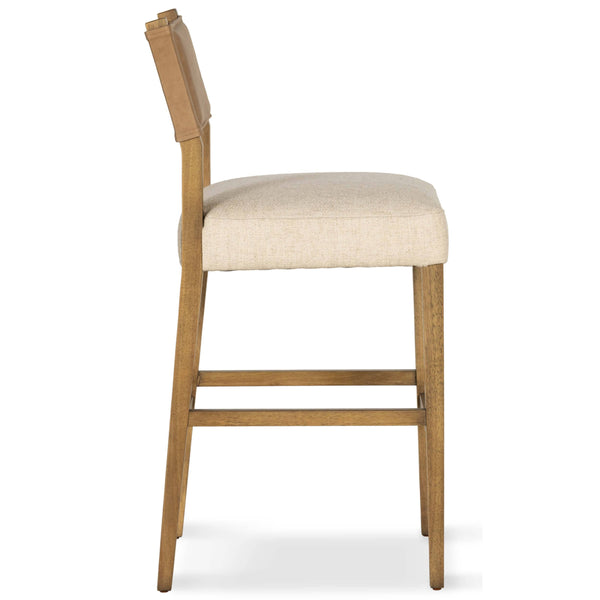 Home Fashion Ferris Bar & Counter Stool Thames Cream By Four Hands