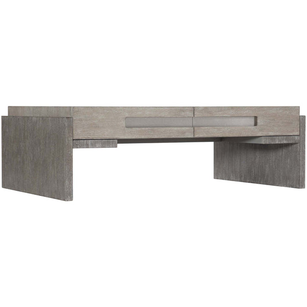 home fashion Foundations Rectangular Cocktail Table Light Shale