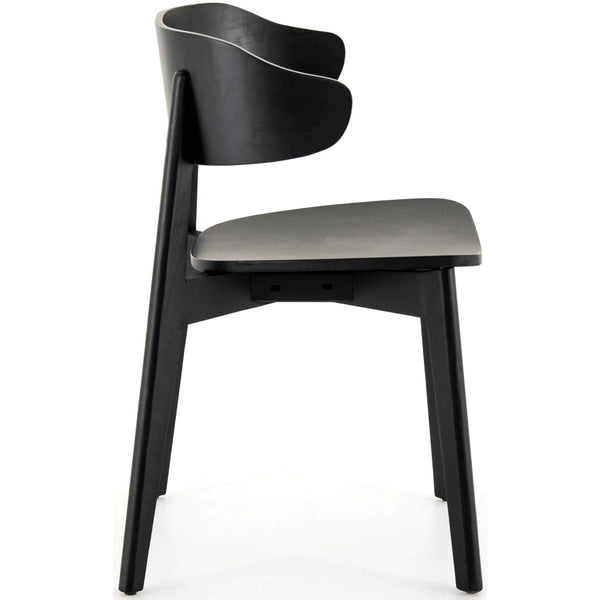 Home Fashion Franco Dining Chair Black Set Of 2 By Four Hands