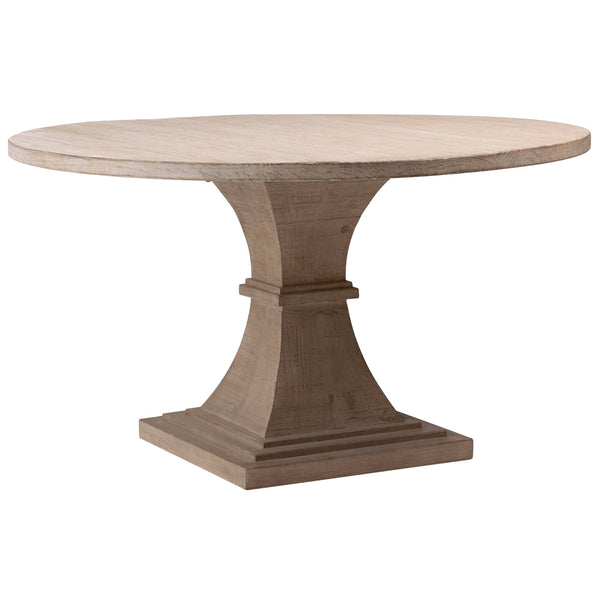 home fashion Geniva Round Dining Table Light Warm Wash