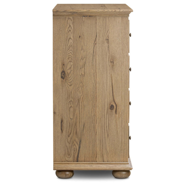 Home Fashion Geoffrey Tall Dresser Worn Oak By Amber Lewis X Four Hands