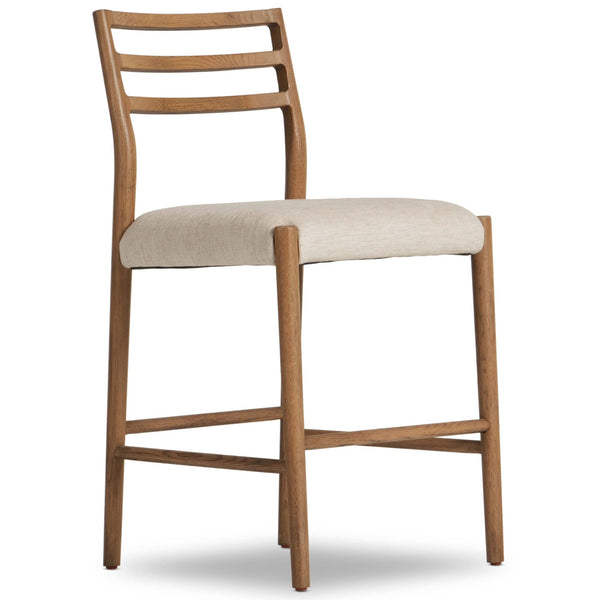 home fashion Glenmore Counter Stool Essence Natural/Smoked Oak by Four Hands