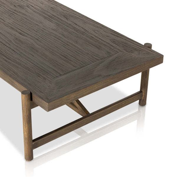 Home Fashion Goldthwaite Large Coffee Table Sienna Brown By Four Hands