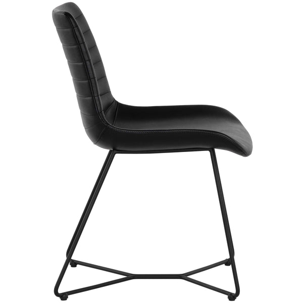 Home Fashion Gracen Dining Chair Nightfall Black Set Of 2