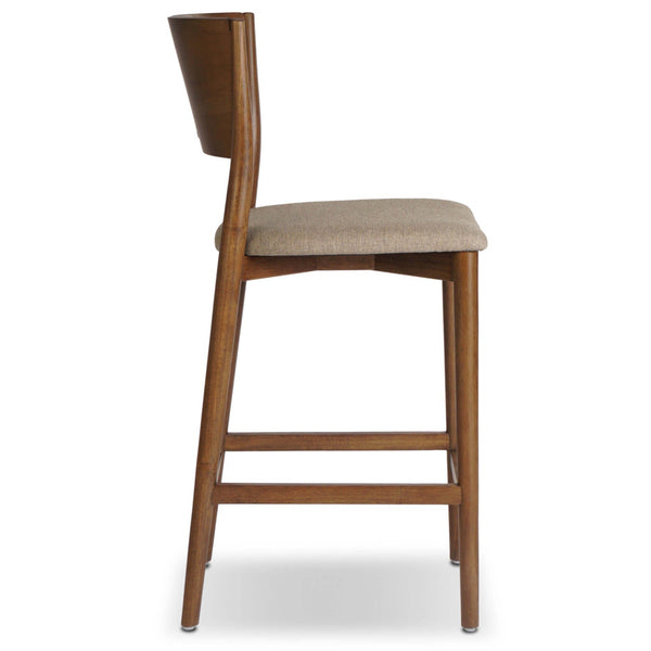 Home Fashion Grady Counter Stool Alcala Taupe By Four Hands