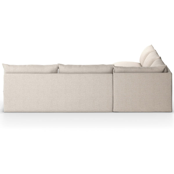 Home Fashion Grant Outdoor 3 Piece Sectional Faye Sand By Four Hands