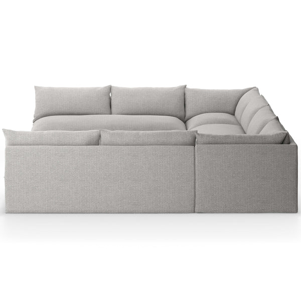 Home Fashion Grant Outdoor 5 Piece Sectional Faye Ash By Four Hands