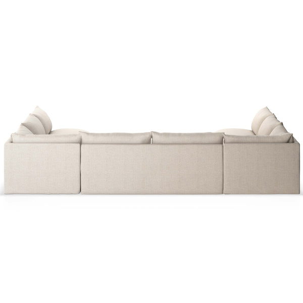 Home Fashion Grant Outdoor 5 Piece Sectional Faye Sand By Four Hands