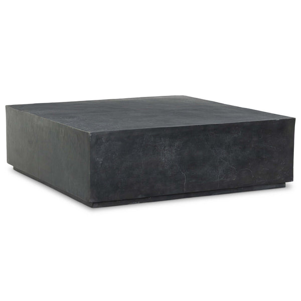 home fashion Graso Outdoor Square Coffee Table Aged Grey by Four Hands