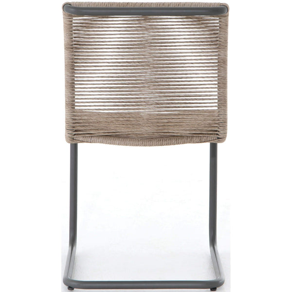 Home Fashion Grover Outdoor Dining Chair Vintage White Set Of 2 By Four Hands