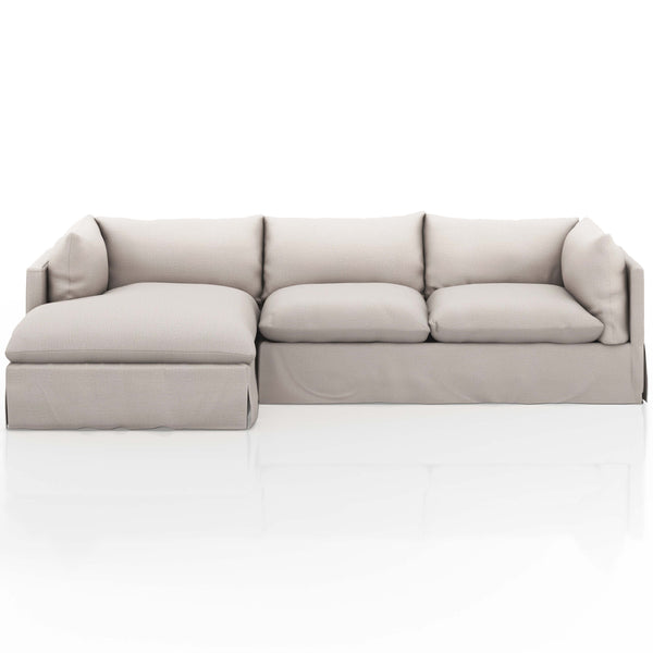 Home Fashion Habitat 2 Piece 112" Sectional Bennett Moon By Four Hands