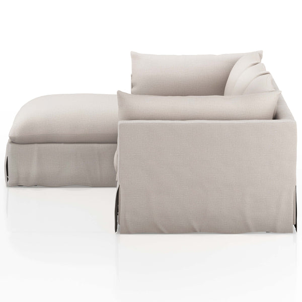 Home Fashion Habitat 2 Piece 112" Sectional Bennett Moon By Four Hands