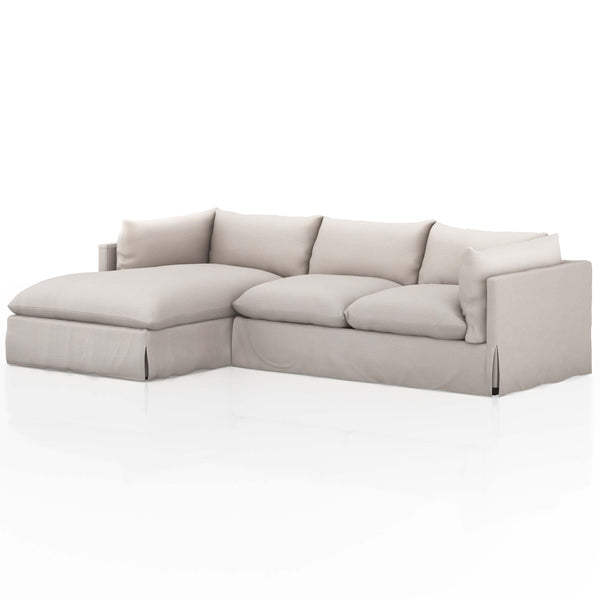 home fashion Habitat 2 Piece 112" Sectional Bennett Moon by Four Hands home fashion Habitat 2 Piece 112" Sectional Bennett Moon by Four Hands