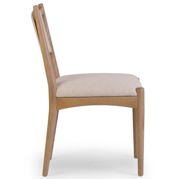 Home Fashion Haddon Dining Chair Light Natural Set Of 2 By Four Hands