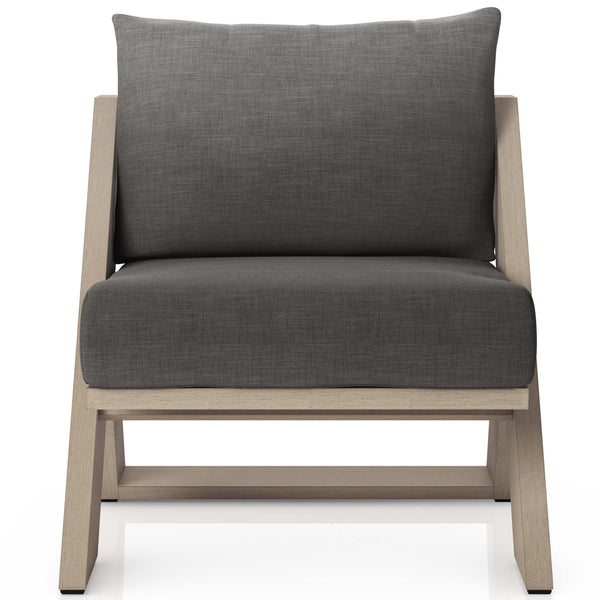 Home Fashion Hagen Outdoor Chair Charcoal/Wash Brown By Four Hands