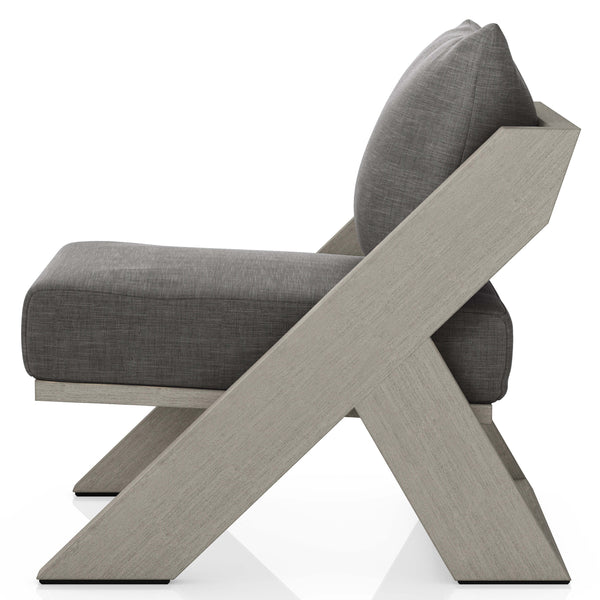 Home Fashion Hagen Outdoor Chair Charcoal/Weathered Grey By Four Hands