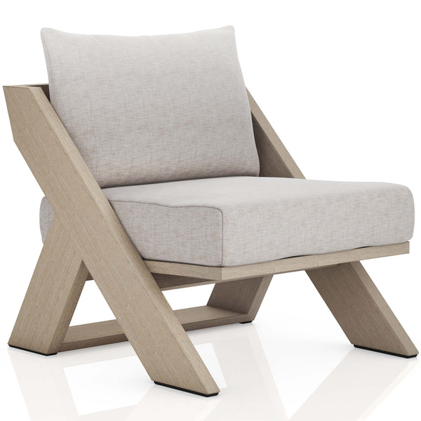 home fashion Hagen Outdoor Chair Stone Grey/Wash Brown by Four Hands