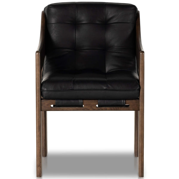 Home Fashion Halston Arm Chair Heirloom Black By Four Hands