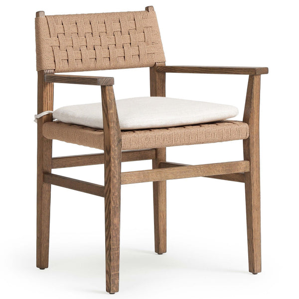 home fashion Hamlin Dining Arm Chair Dover Crescent Set of 2 by Four Hands