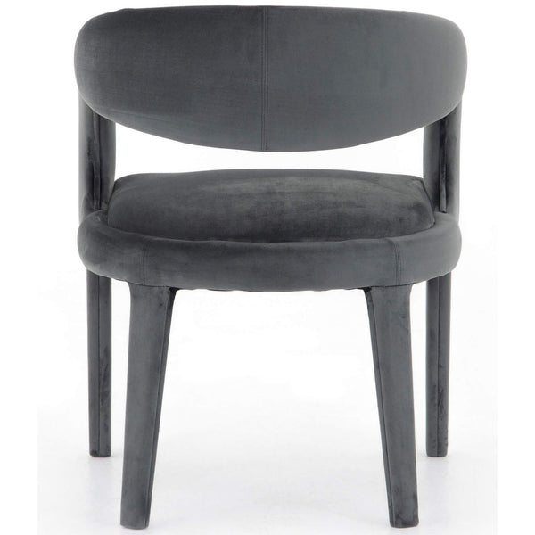 Home Fashion Hawkins Dining Chair Charcoal Set Of 2 By Four Hands