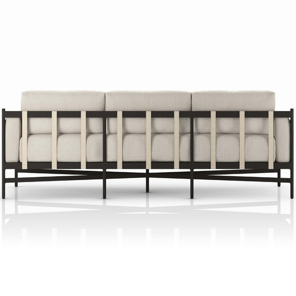 Home Fashion Hearst 99" Outdoor Sofa Faye Sand By Four Hands