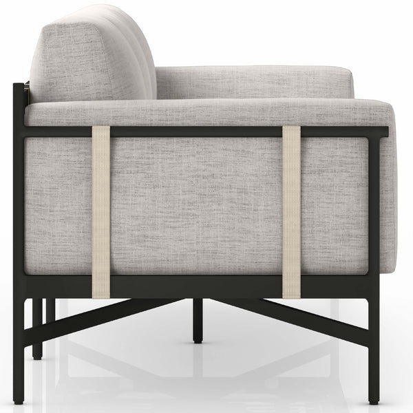 Home Fashion Hearst 99" Outdoor Sofa Stone Grey By Four Hands