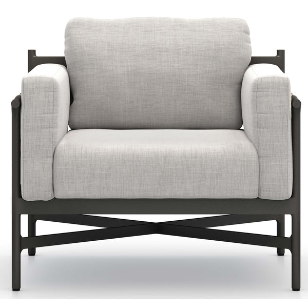 Home Fashion Hearst Outdoor Chair Stone Grey By Four Hands