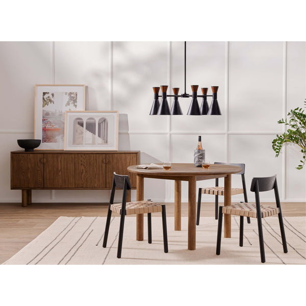 Home Fashion Heisler Dining Chair Black Set Of 2 By Four Hands