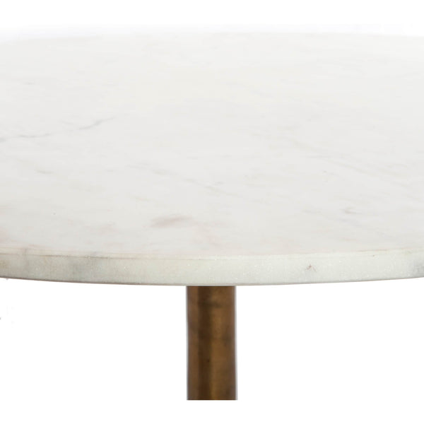 Home Fashion Helen Round Coffee Table Raw Brass By Four Hands