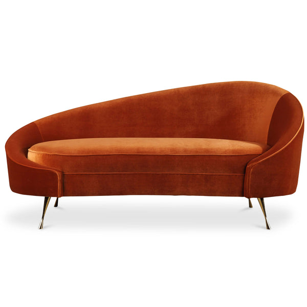 Home Fashion Abigail Chaise Umber