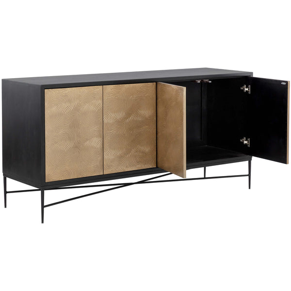 Home Fashion Algarve Sideboard Champagne Gold