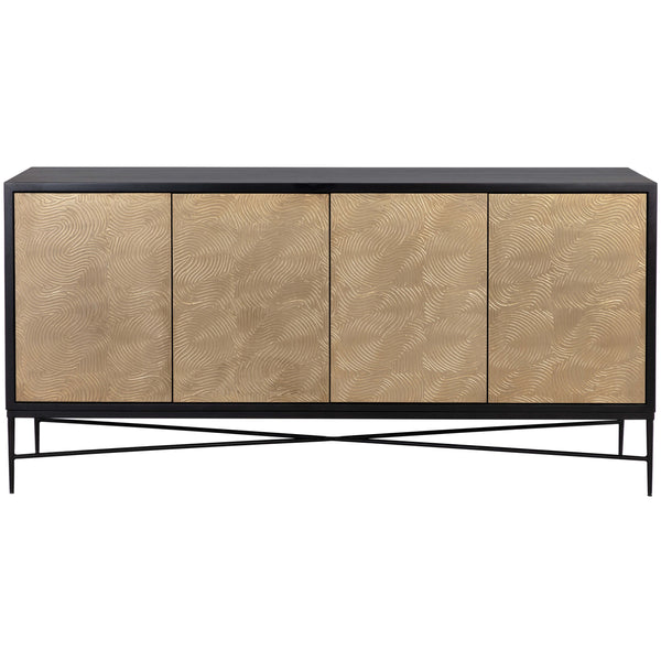 Home Fashion Algarve Sideboard Champagne Gold