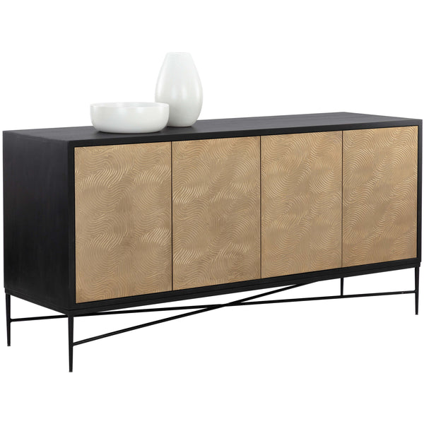 Home Fashion Algarve Sideboard Champagne Gold