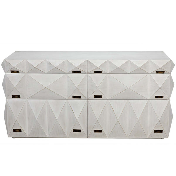 Home Fashion Allegra Dresser White Wash